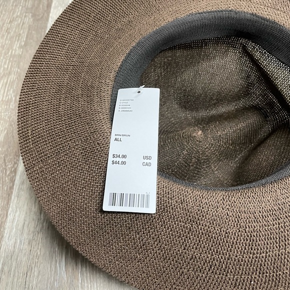 Urban Outfitters Faye Panama hat, brown. - Picture 4 of 7